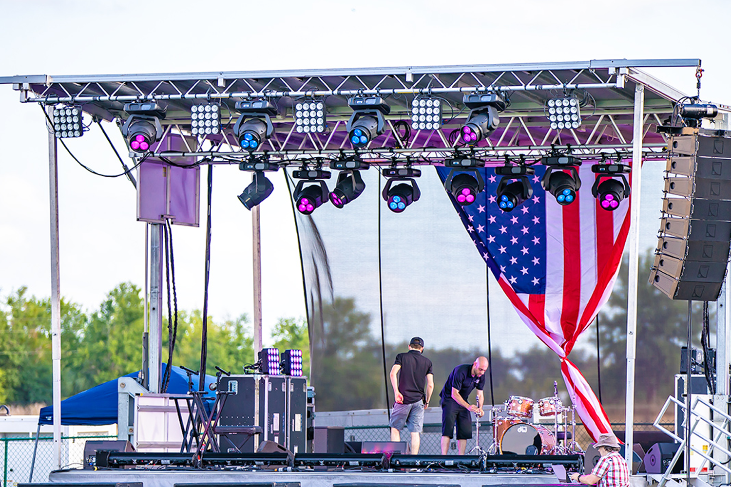 Mobile Stage Rental For Concerts and Events | Mid Atlantic Event Group