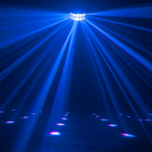 American DJ Aggressor Hex LED Light blue