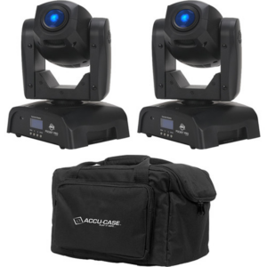 American DJ Pocket Pro Pak with Two Pocket Pro Moving Heads and F4 Par Bag