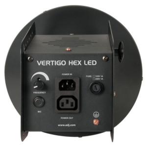 American DJ Vertigo HEX LED - Rotating Moonflower Light back