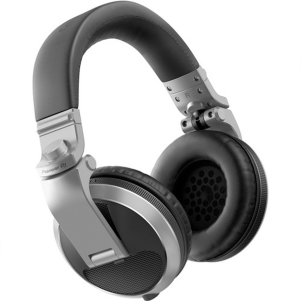 Pioneer DJ HDJ-X5 Over-Ear DJ Headphones silver