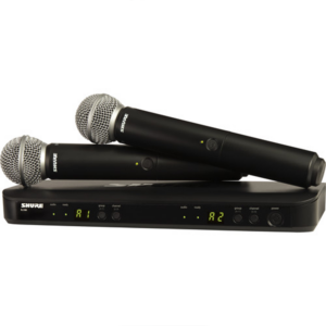 Shure BLX288:SM58 Dual-Channel Wireless Handheld Microphone System