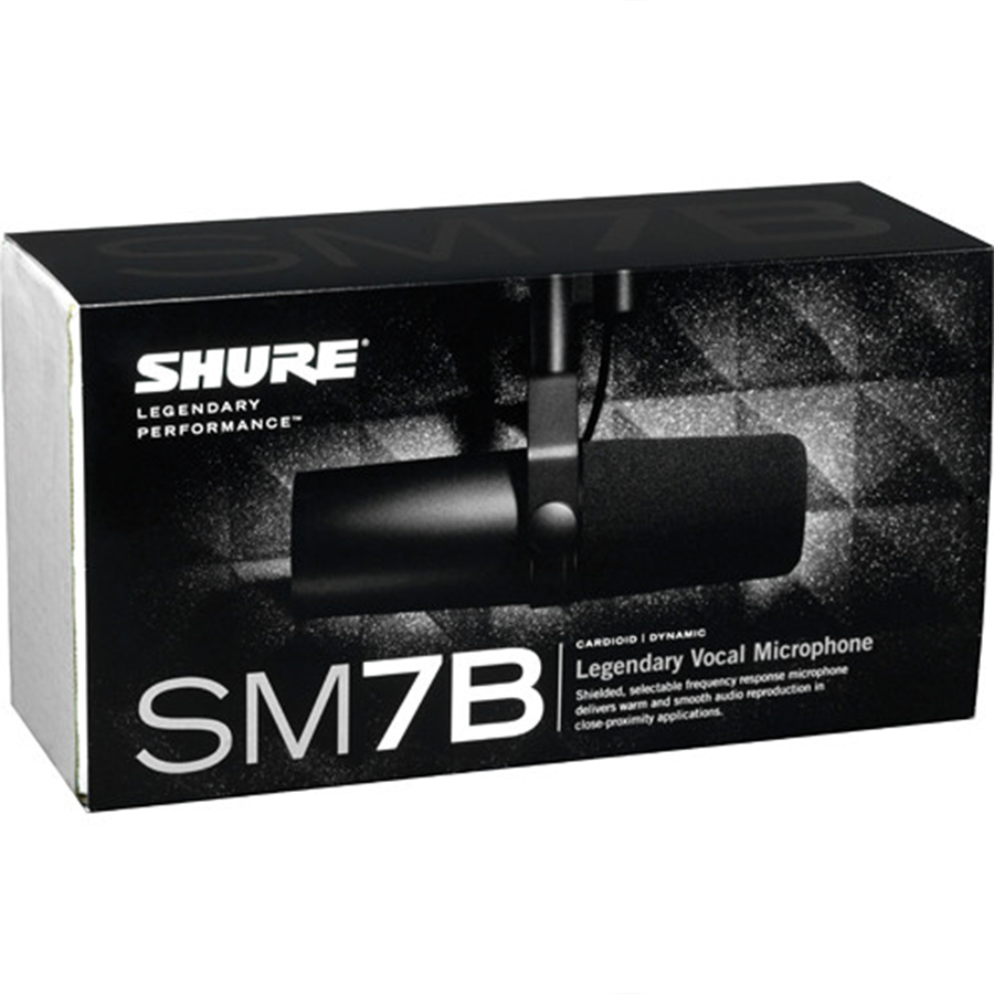 Shure SM7B   Cardioid Dynamic Vocal Microphone   Mid Atlantic