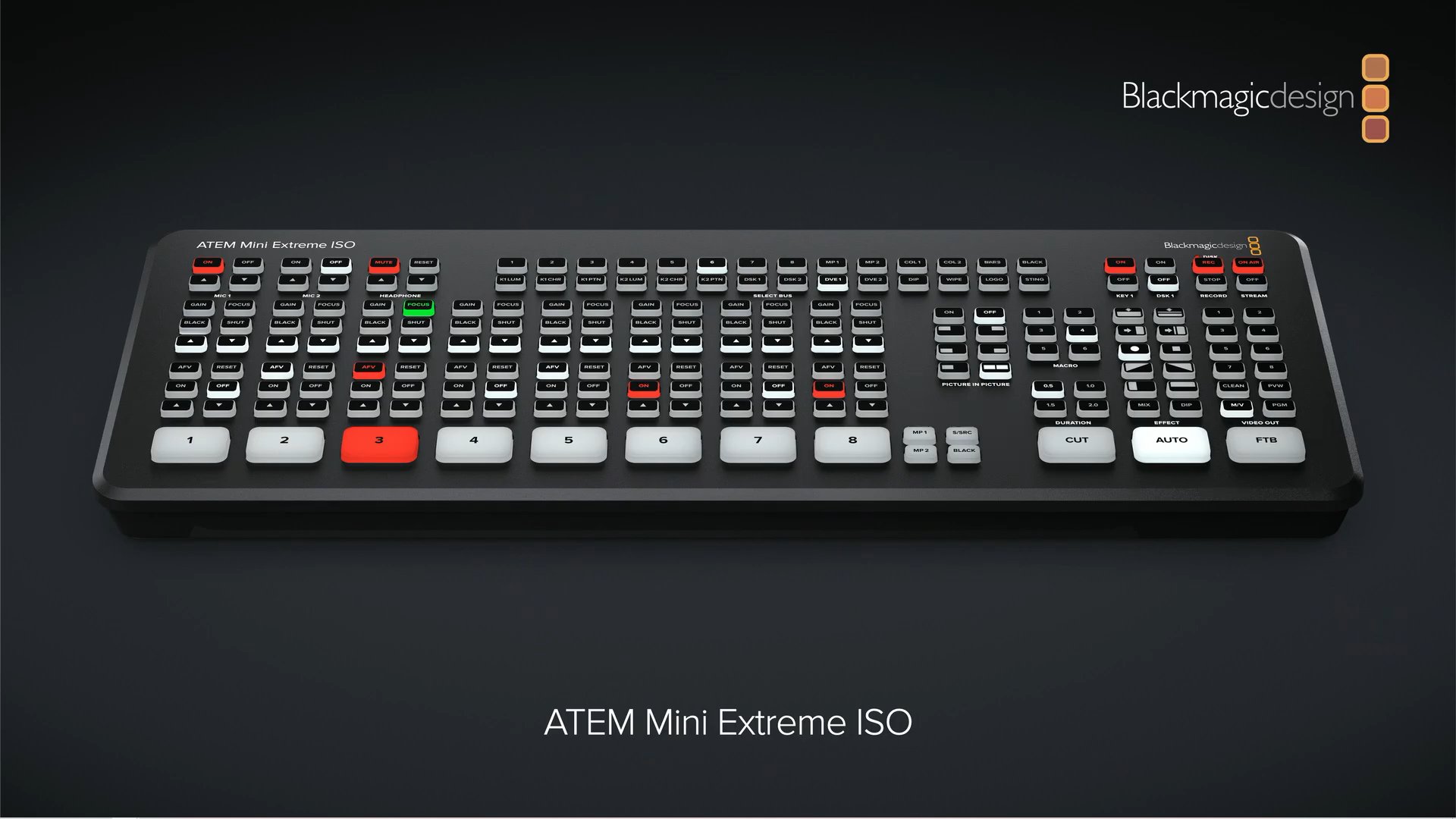 Blackmagic Design ATEM Mini Extreme ISO Video Switcher | Mid