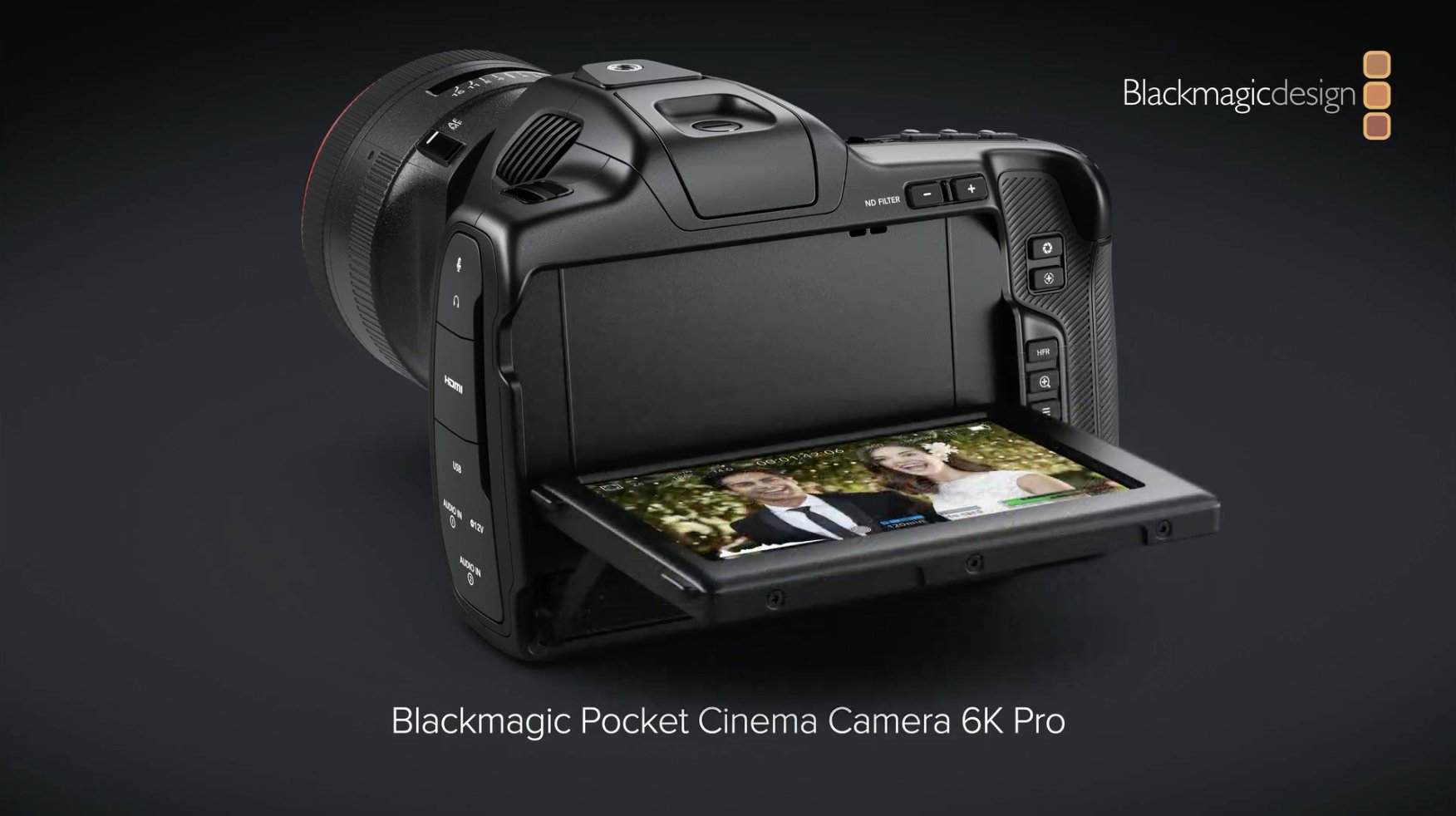  Blackmagic 6K Pro Pocket Design Cinema Camera for