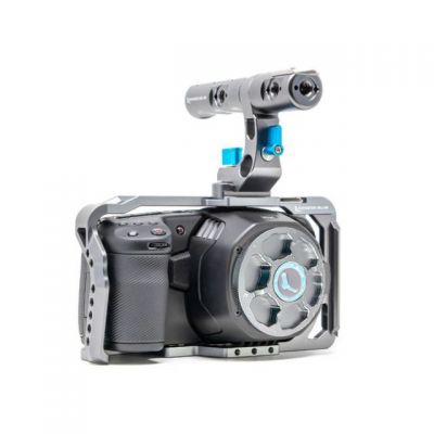 Blackmagic Design Pocket Cinema Camera 6K & Kondor Blue Full Cage Bundle