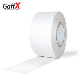 3 Inch Matte White GaffX Gaffers Tape - 60 Yard Roll