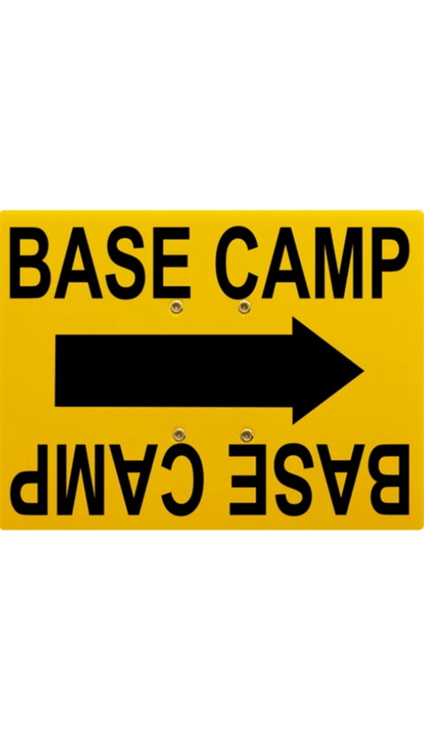 basecamp sign