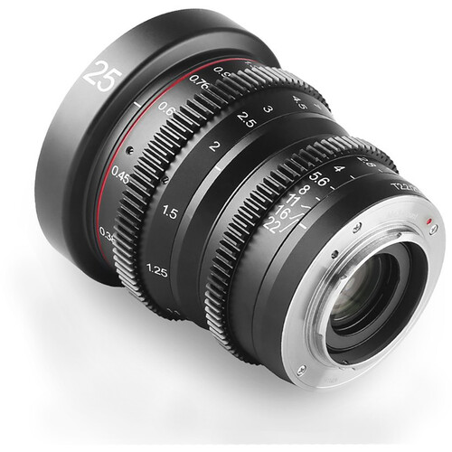 Meike 25mm T2.2 Manual Focus Cinema Lens (FUJI X-Mount)