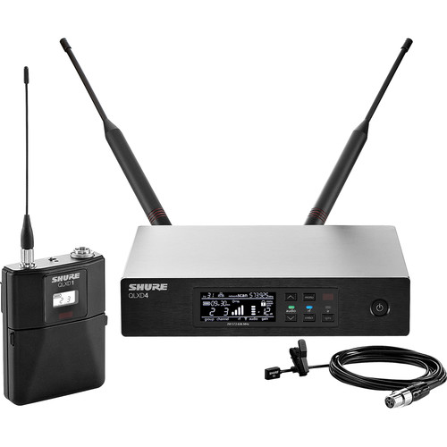 Shure QLXD14/93 Digital Wireless Omnidirectional Lavalier Microphone System
