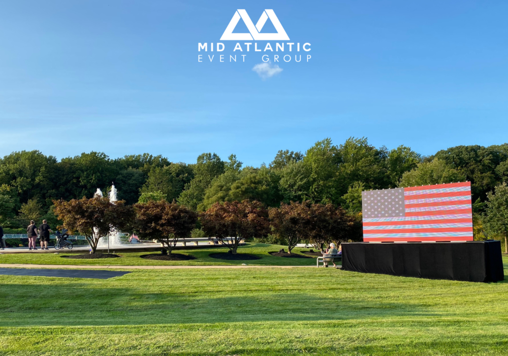 LED Video Wall Rental For 911 Memorial Mid Atlantic Event Group