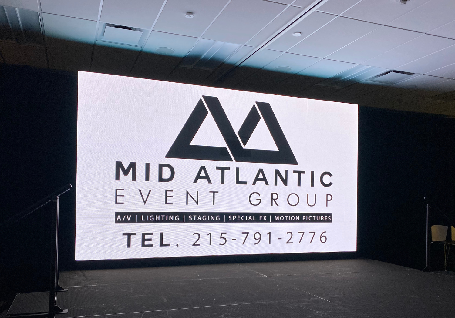 LED Video Wall Rental In Burlington NJ Mid Atlantic Event Group