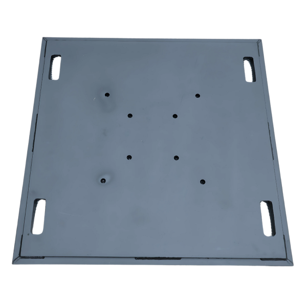 Black Aluminum Truss Base Plate