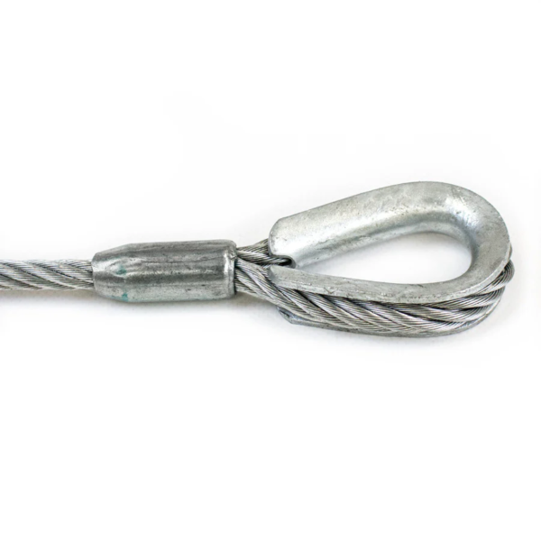 5' LiftAll Wire Rope 3/8" Thimble Rental - Image 2