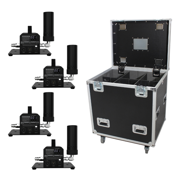 DMX Cryo Jet Rental Package (4 pack)