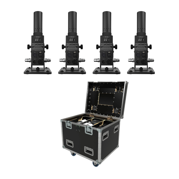 DMX Pro Cryo Jet Rental Package (4 Pack)