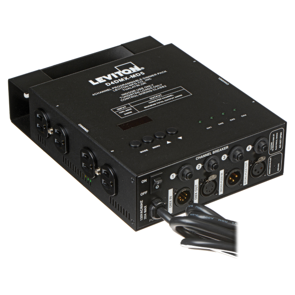 Leviton D4DMX-MD5 4Channel Programmable Dimmer Pack Rental