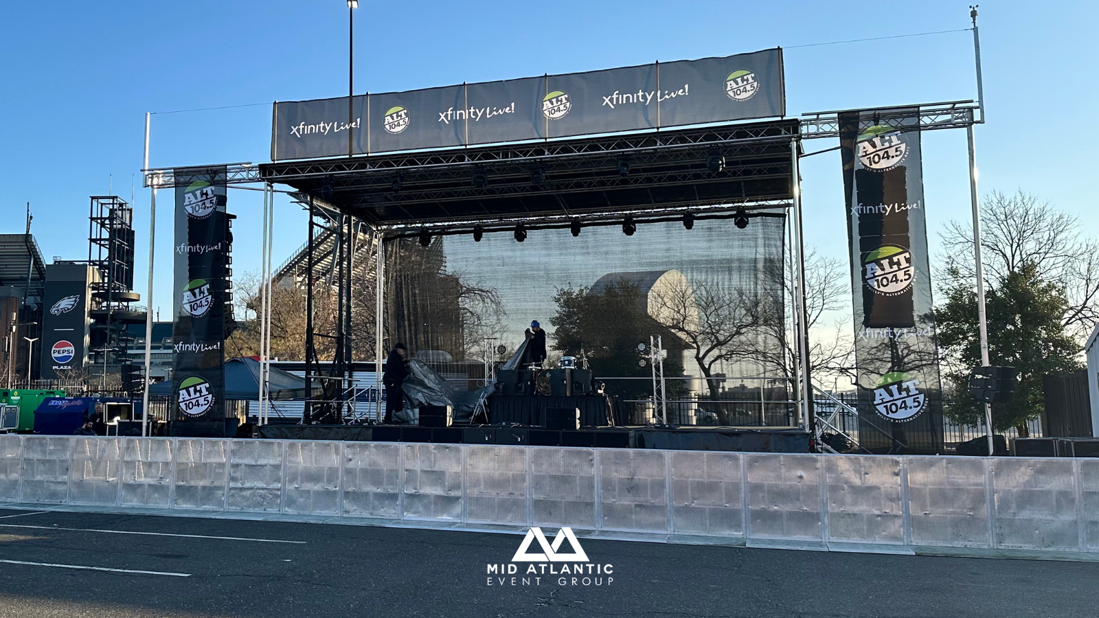 Mobile Stage In Philadelphia PA