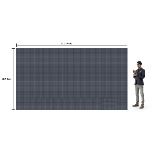 14.7' x 8.2' LED Video Wall Rental Package (3.9mm)