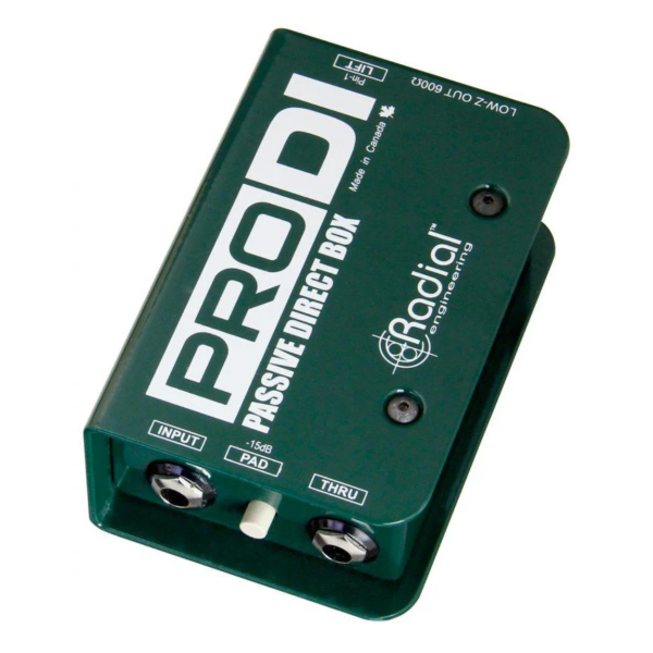 Radial ProDI 1-channel Passive Instrument Direct Box Rental - Image 3