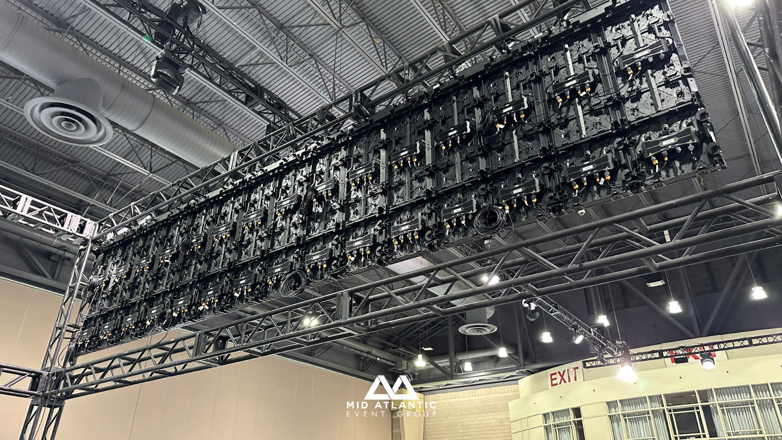 WWE World at WrestleMania LED Video Wall Production Provided By Mid Atlantic Event Group