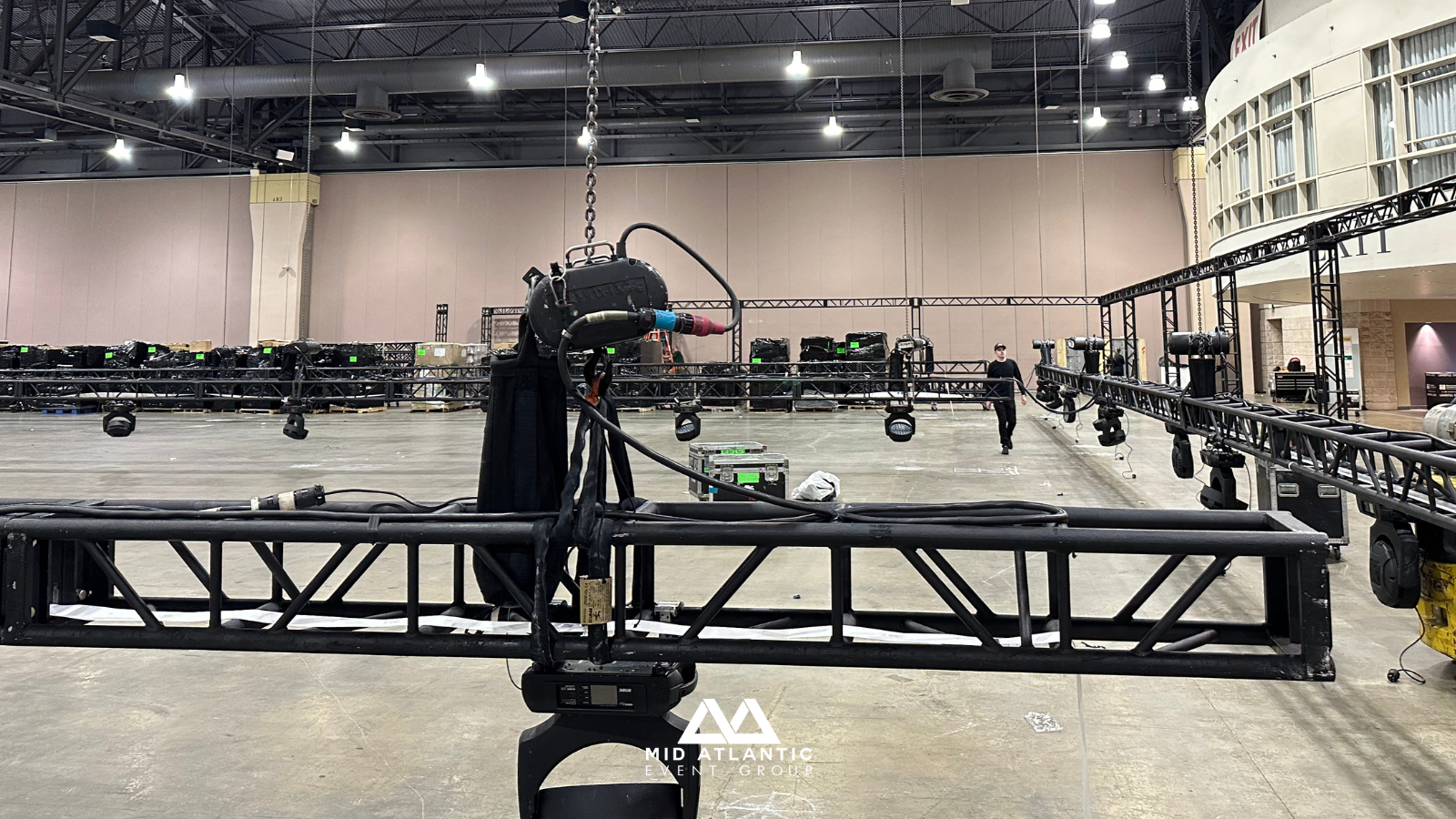 WWE World at WrestleMania Production Provided By Mid Atlantic Event Group