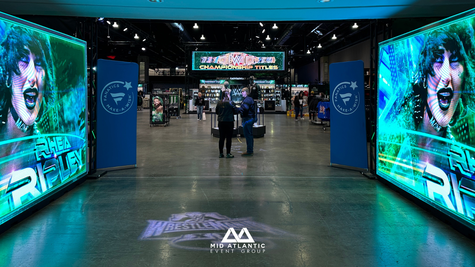 WWE World at WrestleMania Super Store Production Provided By Mid Atlantic Event Group Philly