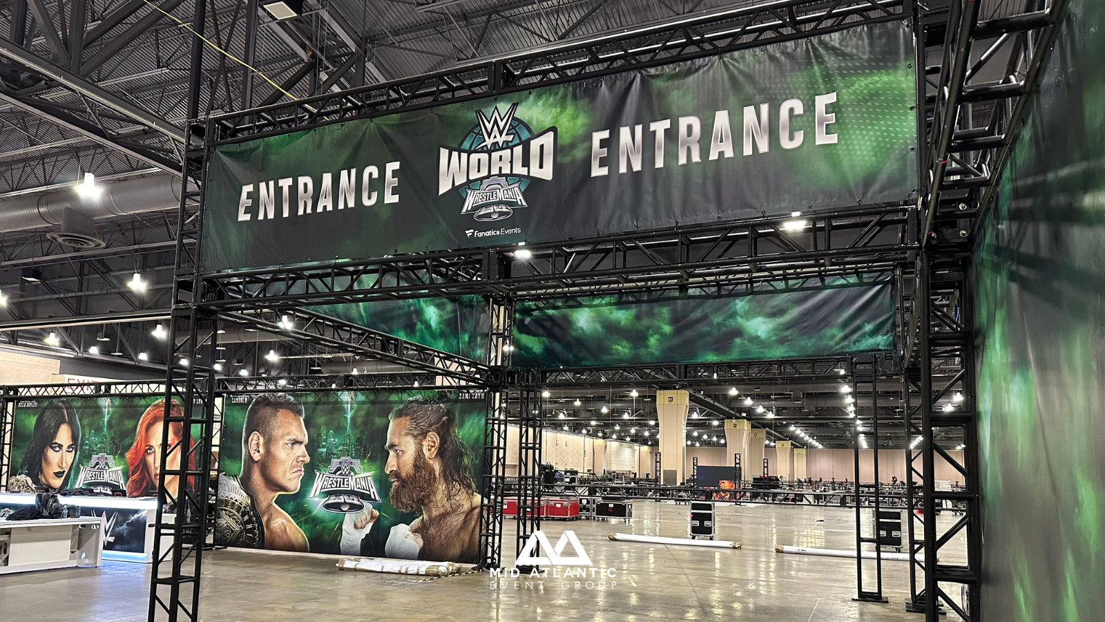 WWE World at WrestleMania Super Store Production Provided By Mid Atlantic Event Group