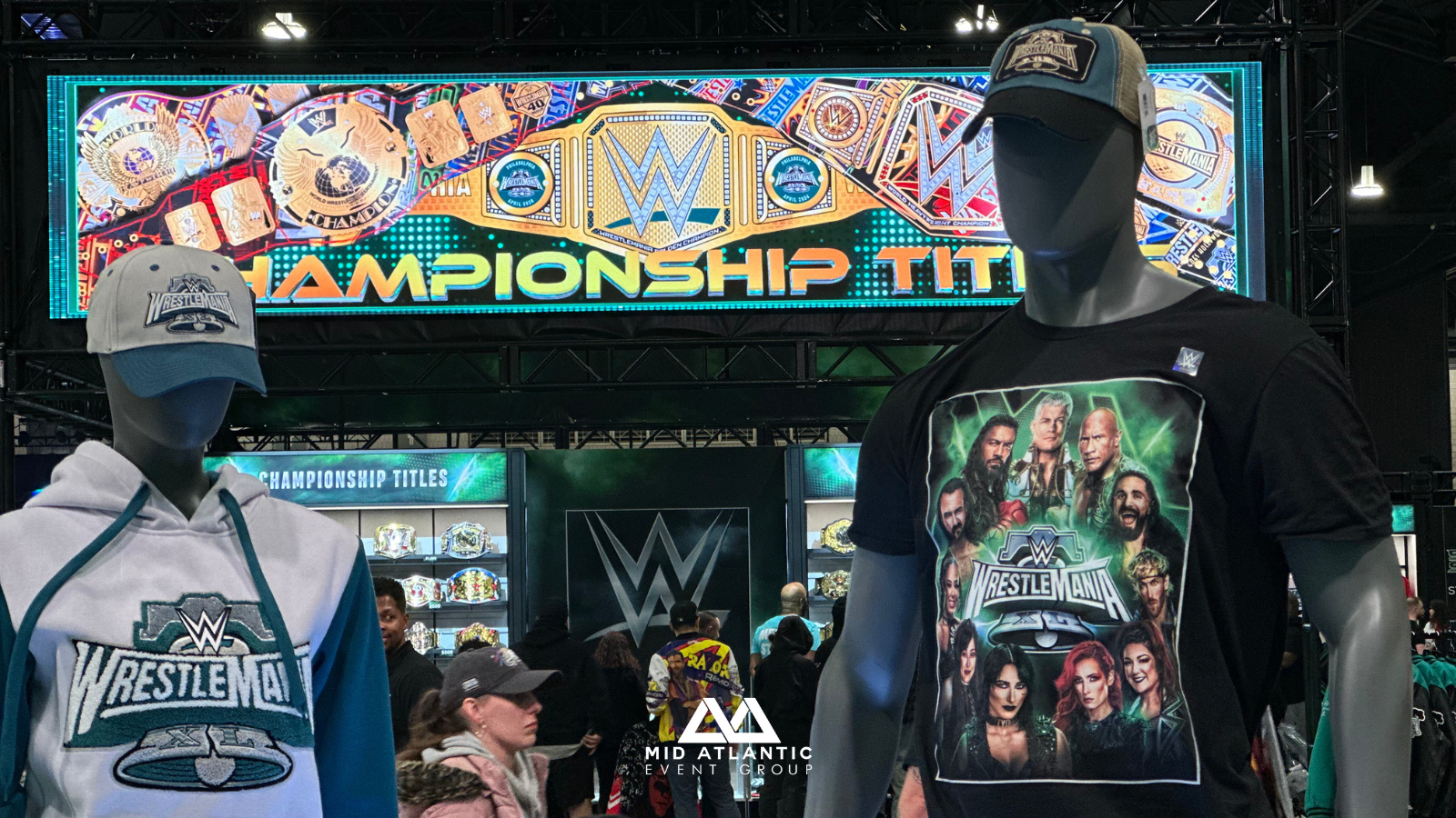 WrestleMania Super Store Production Provided By Mid Atlantic Event Group