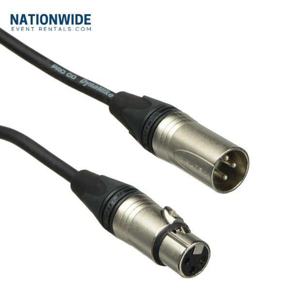 25' XLR Cable Rental