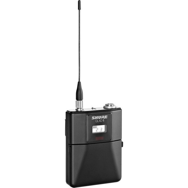 Shure QLXD1 Digital Wireless Bodypack Transmitter (G50: 470 to 534 MHz) Band Rental